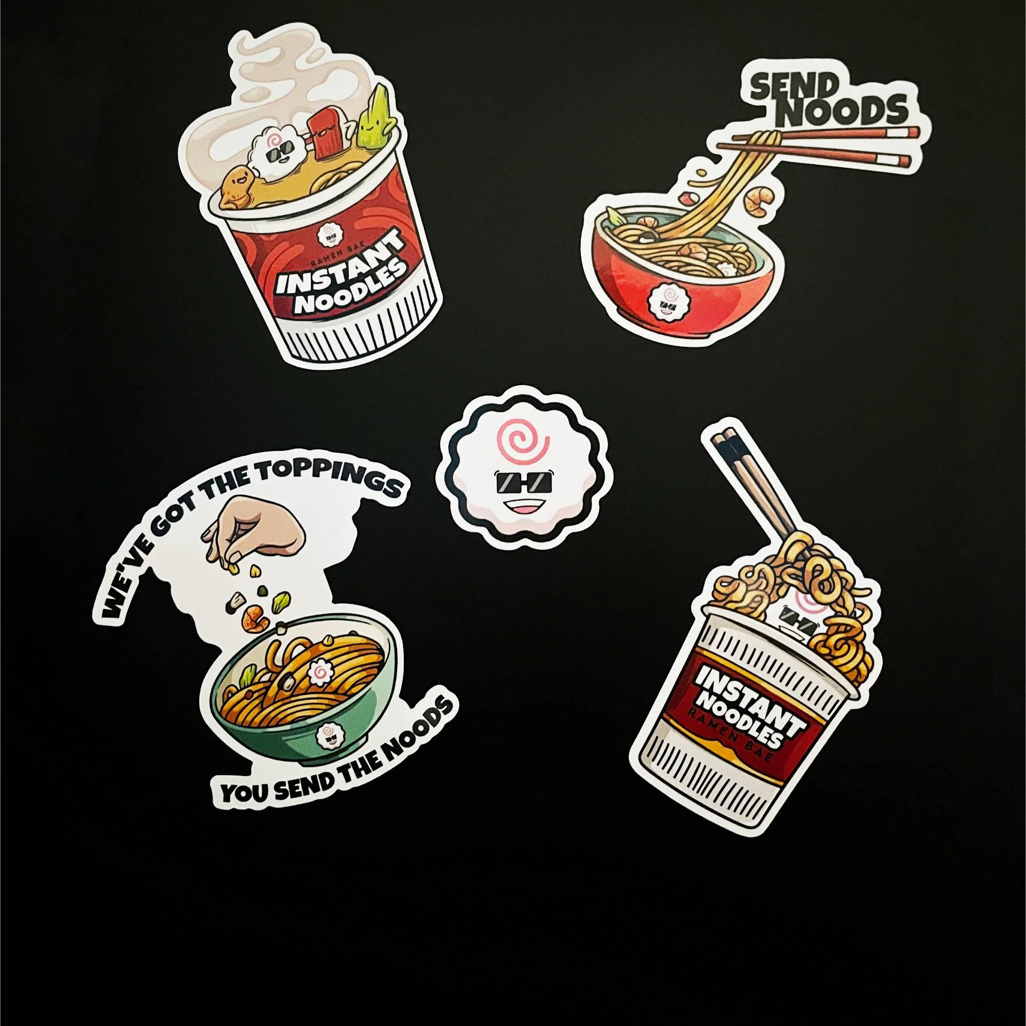 Free Ramen Bae Stickers